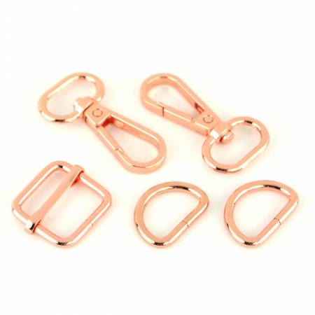 Basic Hardware Set Level 3 3/4in Rose Gold