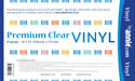 ByAnnie Premium Clear Vinyl - 16in x 54in