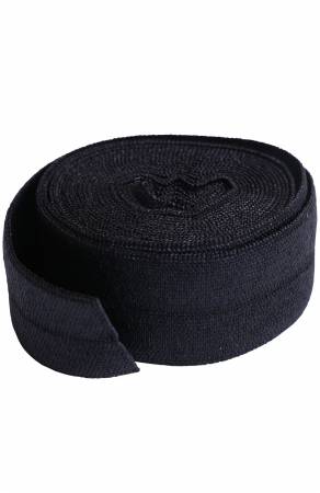 ByAnnie Fold-over Elastic 3/4in x 2yd Black