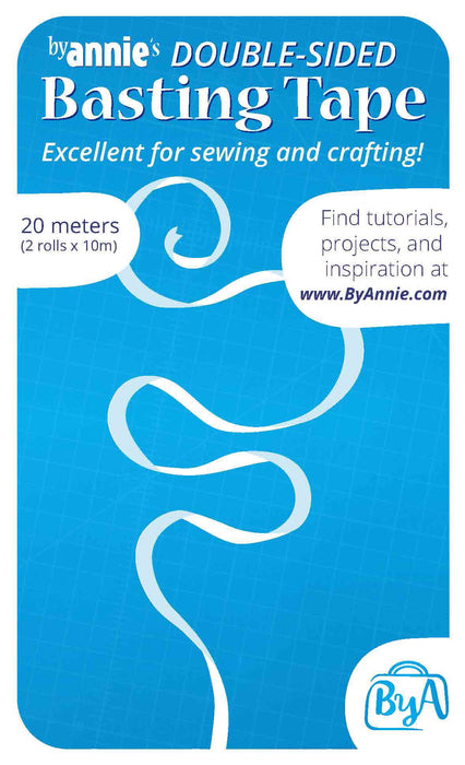 byAnnie's Double Sided Basting Tape 1/8in x 21-4/5yds