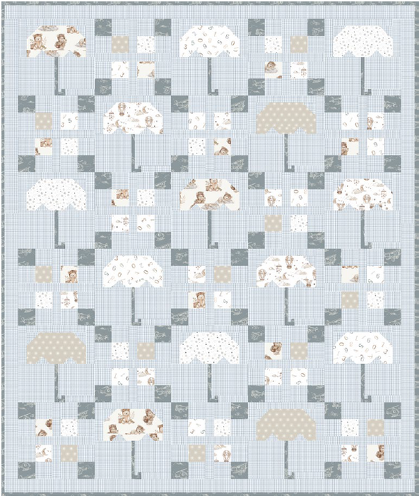 Scattered Showers Quilt Kit