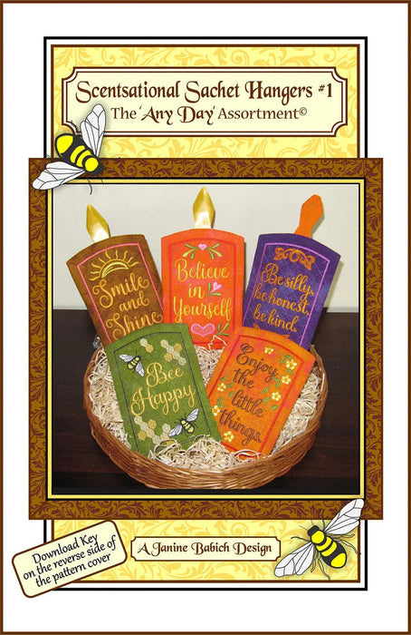 Scentsational Sachet Hangers #1 The 'Any Day' Assortment