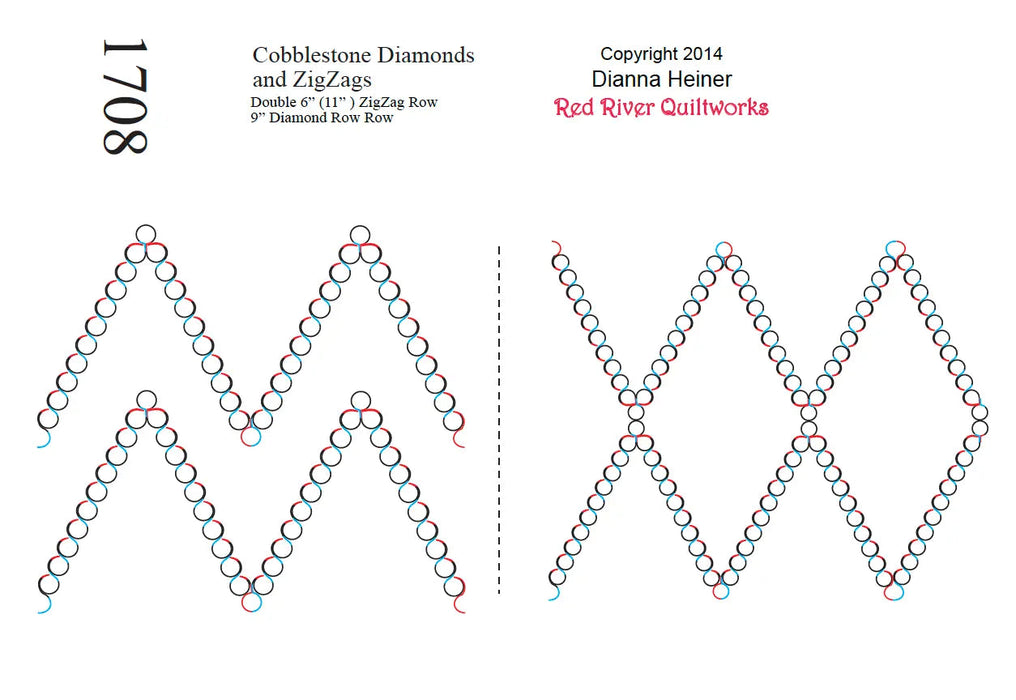 1708 Cobblestone Diamonds Combo Pantograph