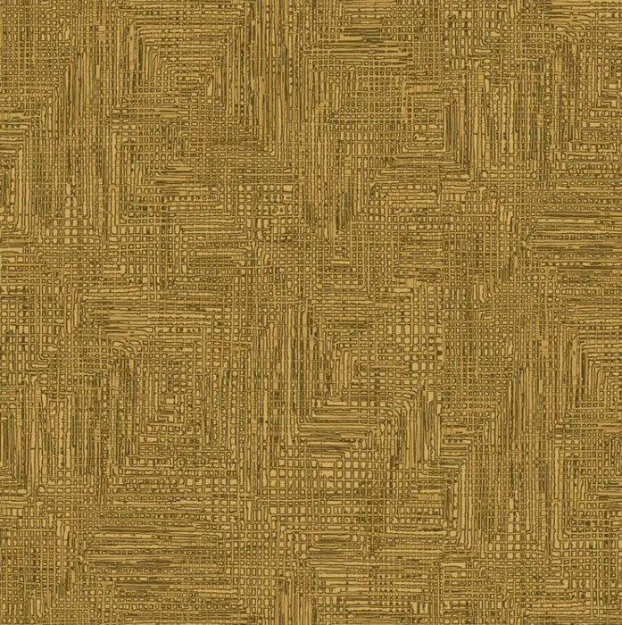 Brown Grass Roots Wheat Cotton Wideback Fabric per yard