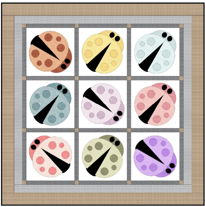 Love Bugs Quilt Pattern
