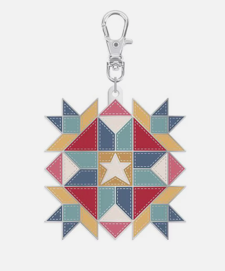 RB Medallion Enamel Happy Charm