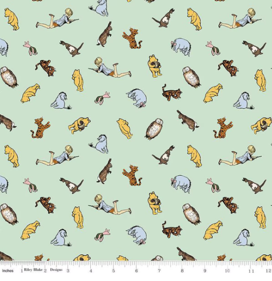 RB Winnie the Pooh Characters Green