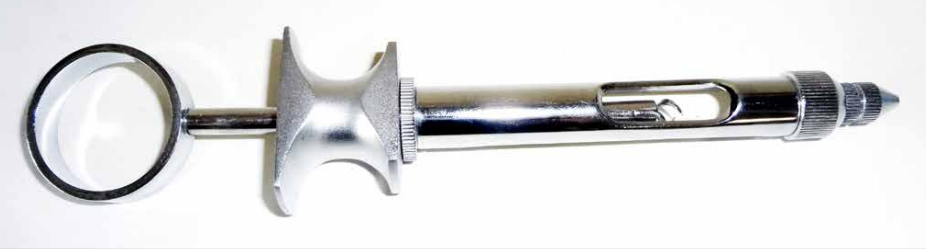 Aspirating Syringe ‘A’ Type (English & Metric Hubs)
