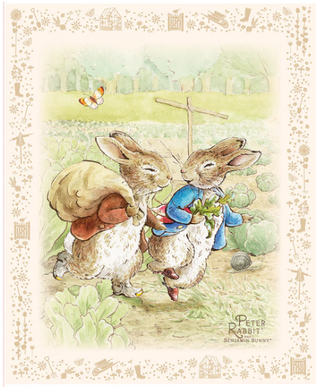 RB Peter Rabbit™ and Benjamin Bunny™ Panel
