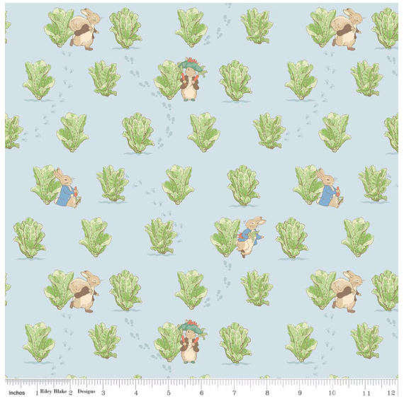 RB Peter Rabbit™ and Benjamin Bunny™ Lettuce Patch Blue