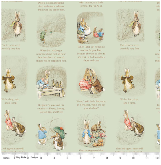 RB Peter Rabbit™ and Benjamin Bunny™ Story Time Green