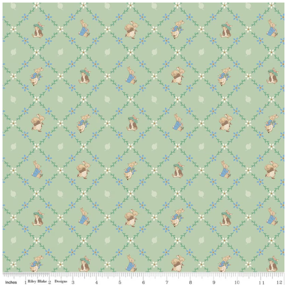 RB Peter Rabbit™ and Benjamin Bunny™ Lattice Green
