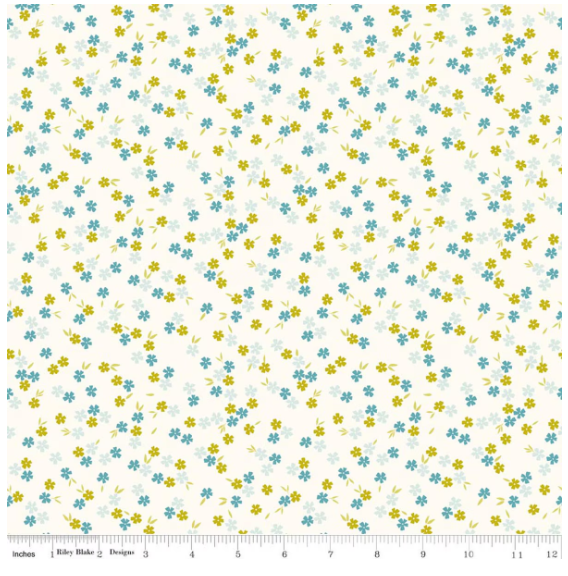 RB Homage Ditsy Floral White