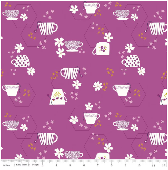 RB Homage Tea Time Fuchsia