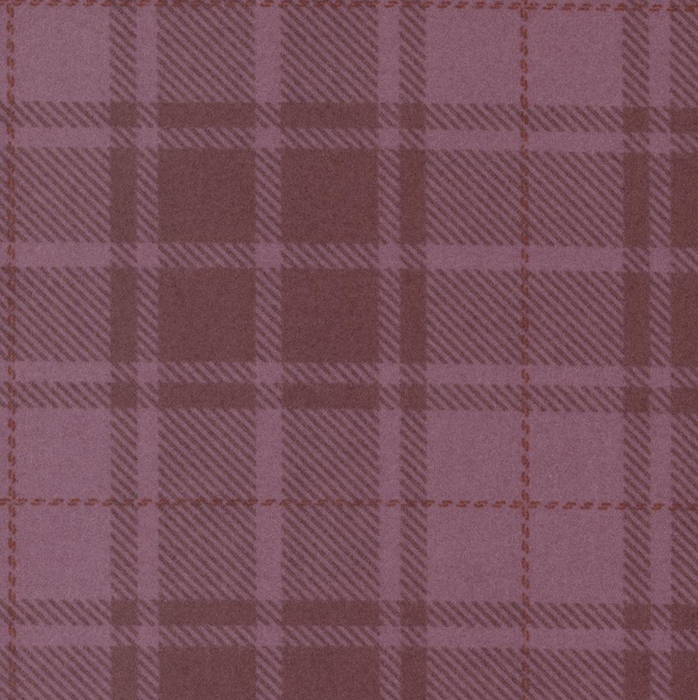 MO Autumn Gatherings Flannel mauve plaid
