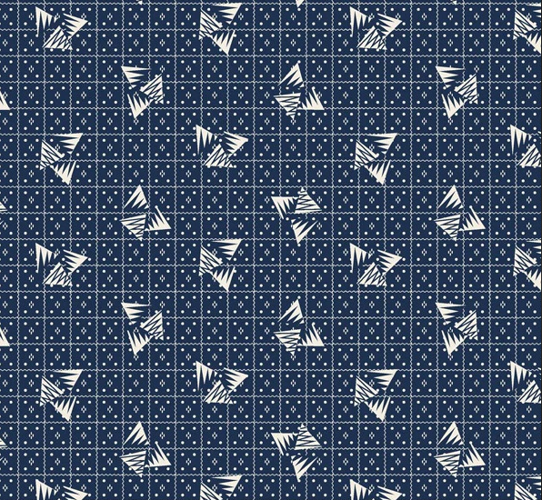 WD Lexington Triangles Navy