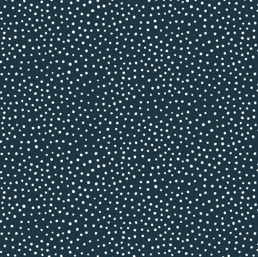RJR White on Navy Happiest Dots