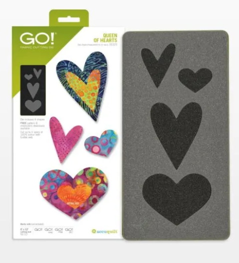 Accuquilt GO! Queen of Hearts Die