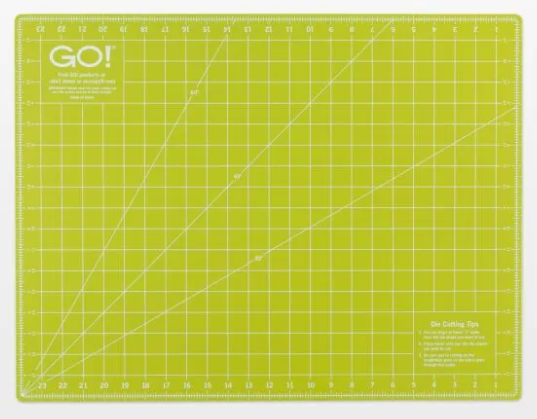 Accuquilt GO! Rotary Cutting Mat-18" x 24" Double Sided