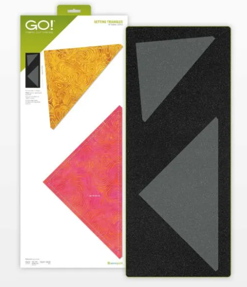 Accuquilt GO! Setting Triangles-10" Finished Die #55553