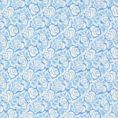 MO Blue Oklahoma Rose Denim Daisies-Fig Tree