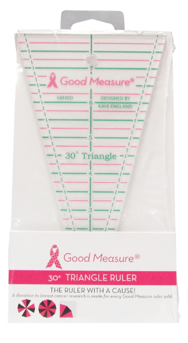 Good Measure 30 Degree Triangle Ruler