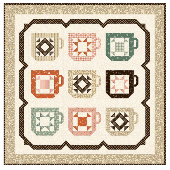 Sandy Gervais Mug Collection Quilt Pattern