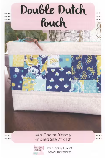 Double Dutch Pouch Pattern