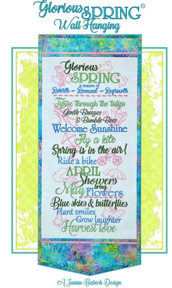 Glorious Spring Wall Hanging