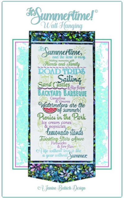 It's Summertime Wall Hanging