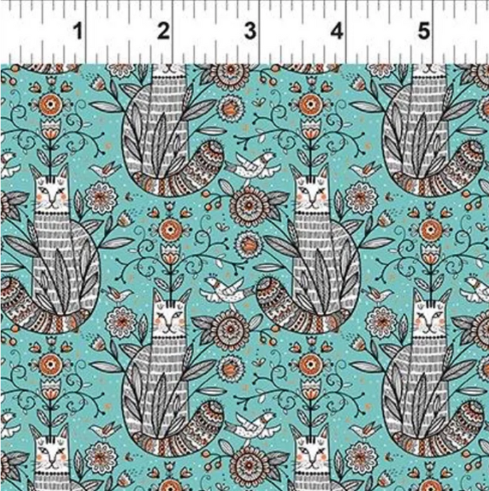 ITB Teal Whimsy 13WMS-1