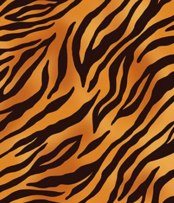 BL Skin Deep Rust Tiger Skin 1650-33
