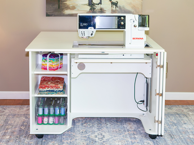 Horn Model 4200 Electric Lift Sewing Cabinet