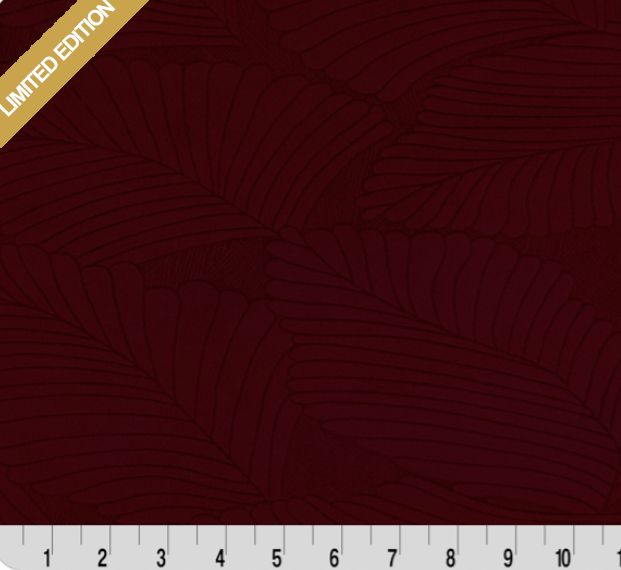 SF Merlot Tropical Embossed Cuddle 90