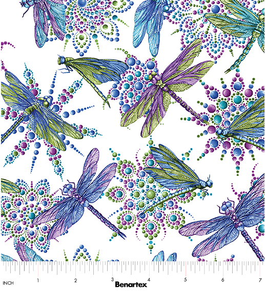 BE Dragonfly Wonder Small Dragonfly White/Multi