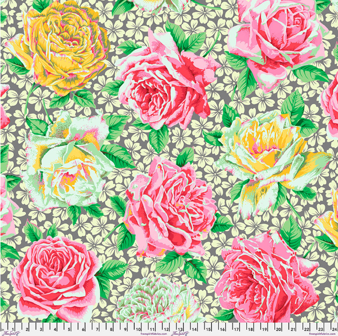 FS K. Fassett Rose Bloom Grey