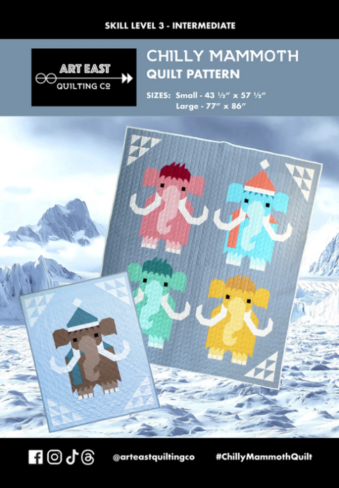 Chilly Mammoth Quilt Pattern