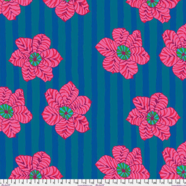 FS K. Fassett Zebra Lily Blue