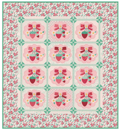RB Strawberry Crush Sew Along Quilt Kit