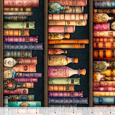 QT Bookshelf Stripe Multi - Witchypoo