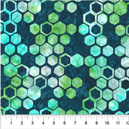 NC Hexies Pearl Blue - Abstraction