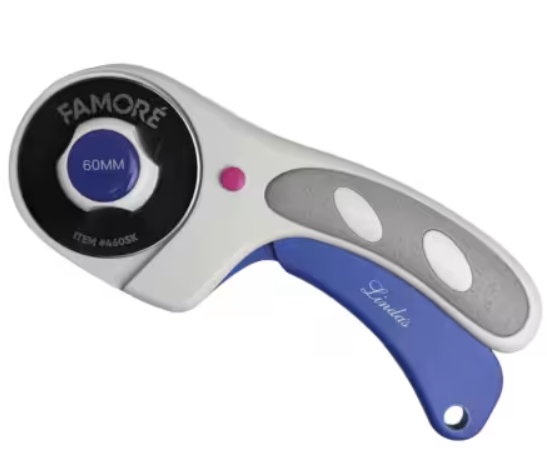 Famore Linda's 60mm Ergonomic Rotary Cutter