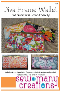 Diva Frame Wallet Pattern