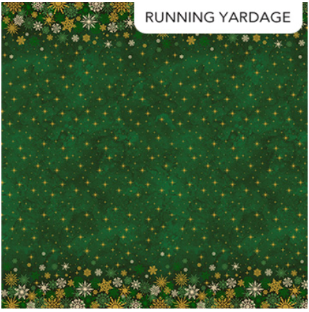 NC Ombre Green Multi O' Christmas Tree Shimmer 28956M-74