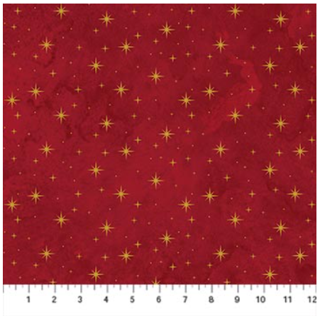 NC Stars Red Multi O' Christmas Tree Shimmer 28961M-24