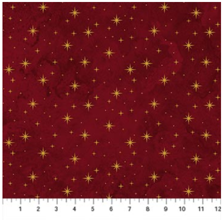 NC Stars Dark Red Multi O' Christmas Tree Shimmer 28961M-26