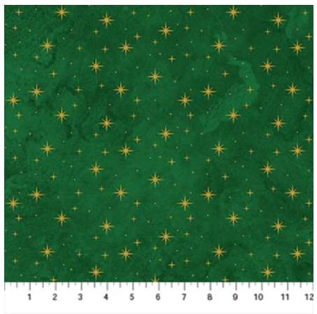 NC Stars Green Multi O' Christmas Tree Shimmer 28961M-74