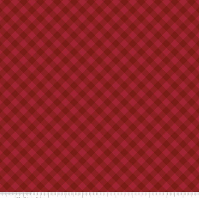 RB Plaid Red Christmas Time