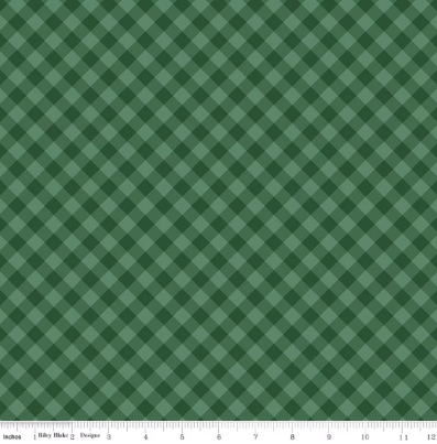 RB Plaid Forest Christmas Time