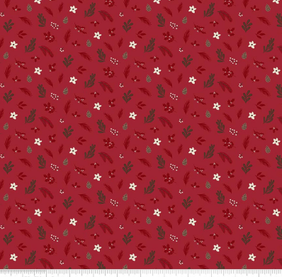 RB Foliage Red Christmas Time
